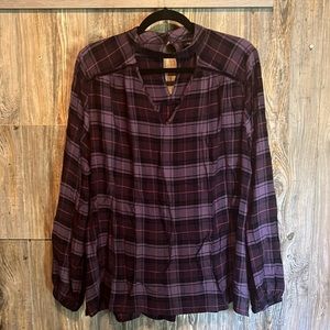 Lane Bryant. Flannel. Long sleeve